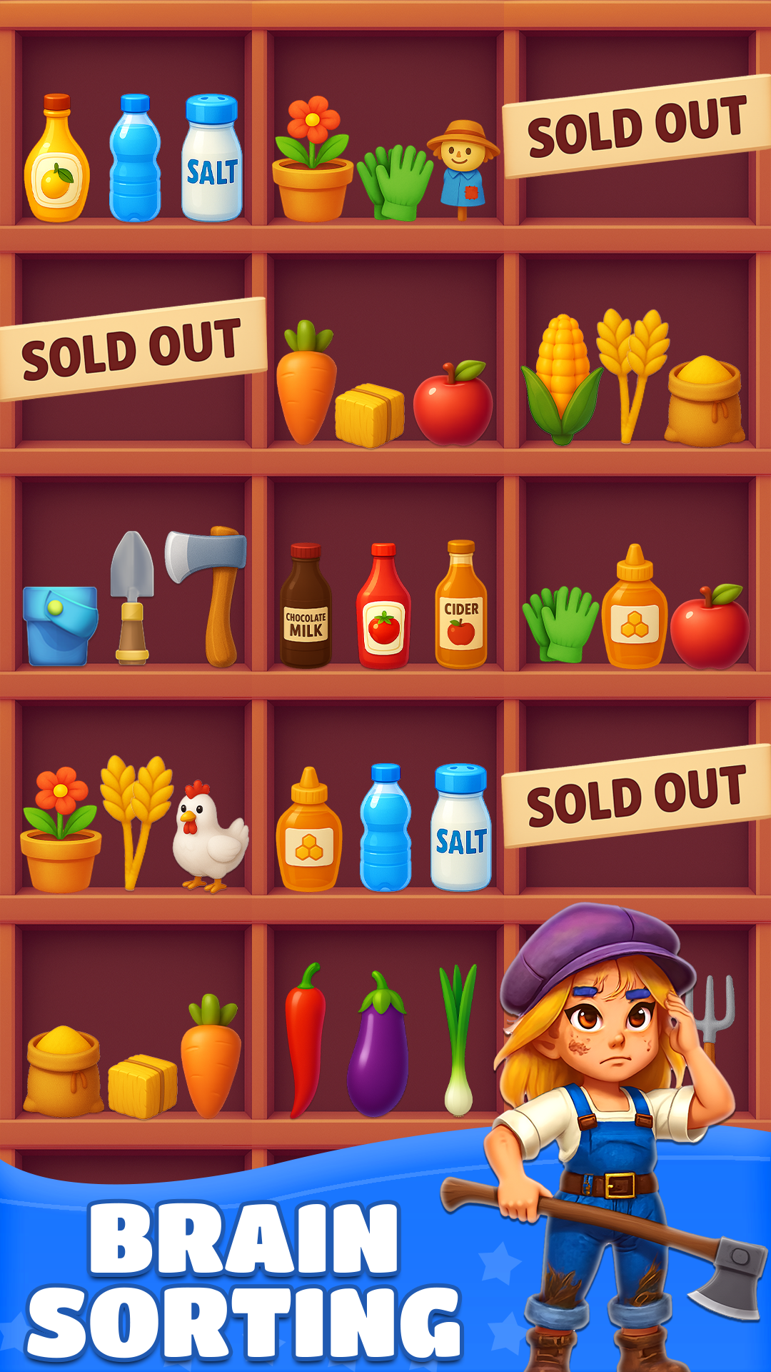 Farm Sort – The Satisfying Puzzle Experience