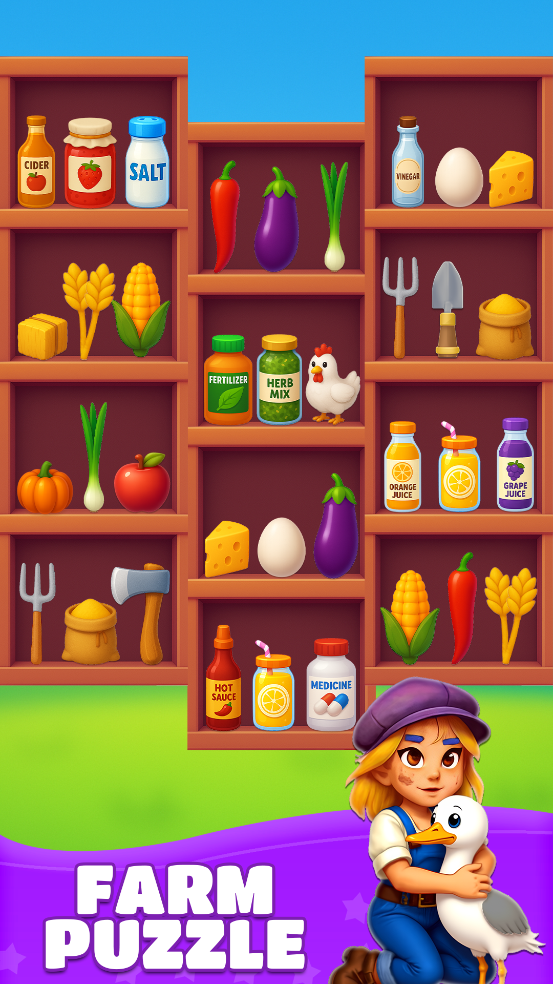 Farm Sort – The Satisfying Puzzle Experience